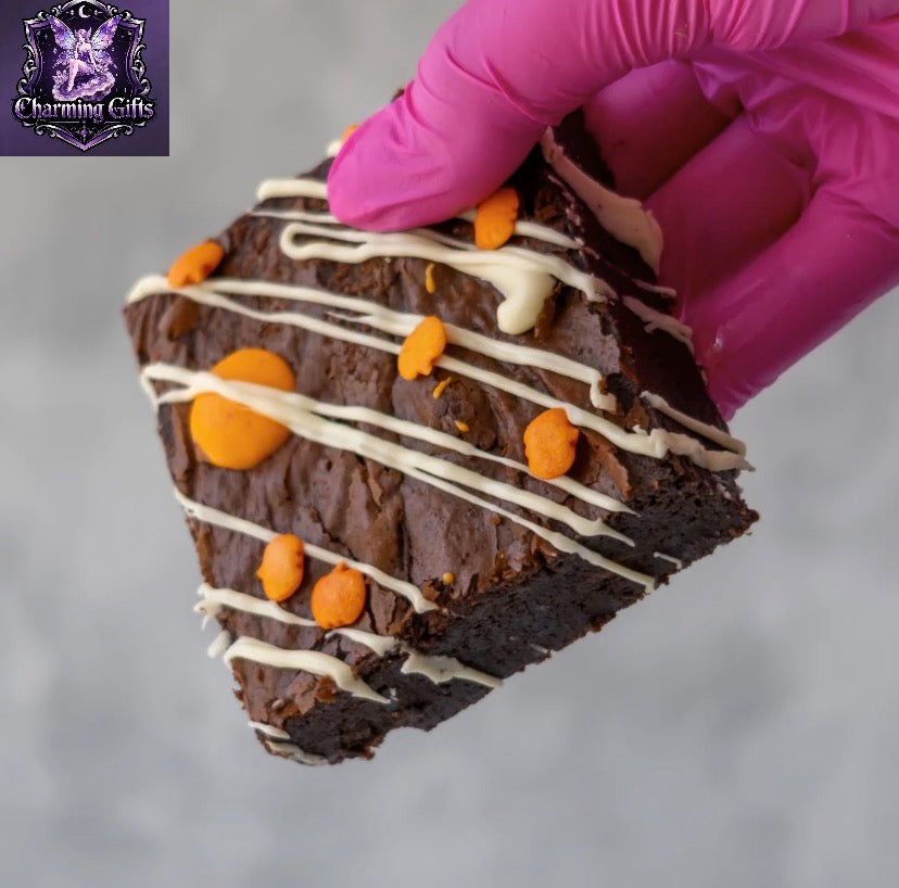 Spellbound Chocolate & Orange Brownie Slab