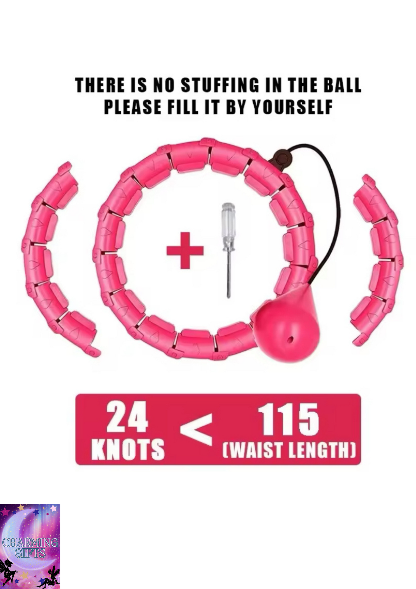 Fitness Hoop Weights to Exercise At Home Sports Entertainment Sport Equipment for Slimming Gym Ring Portable Body