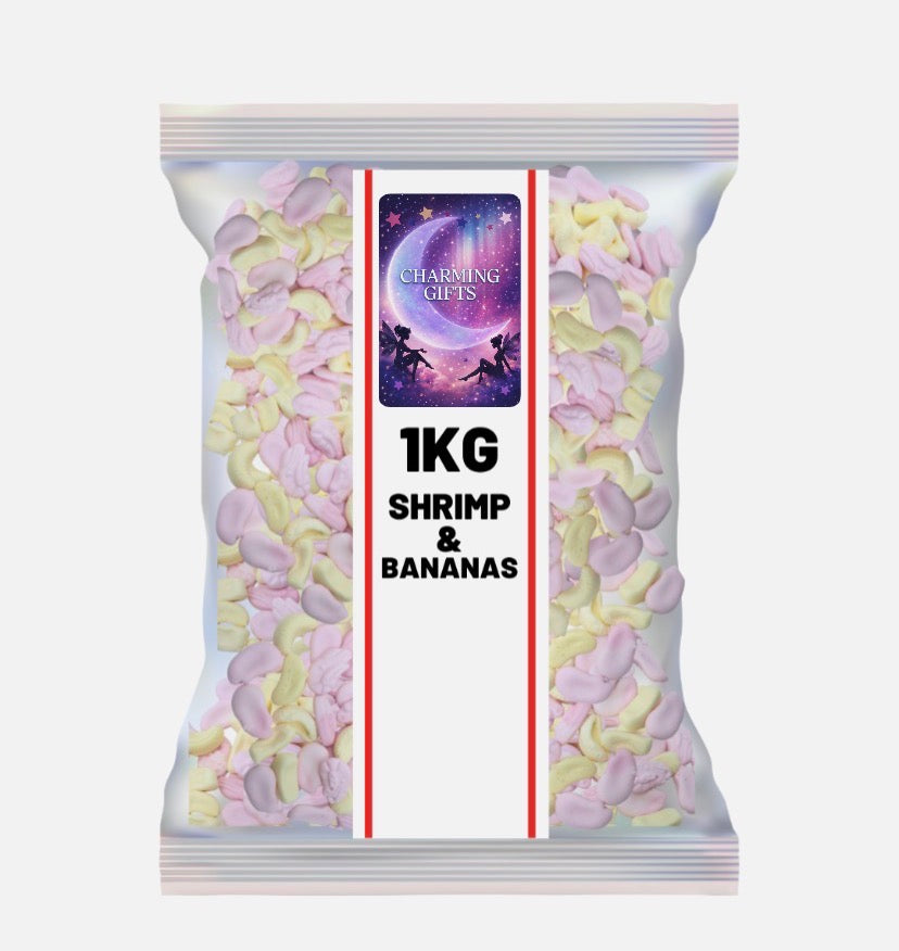 Foam Shrimps & Bananas 1KG