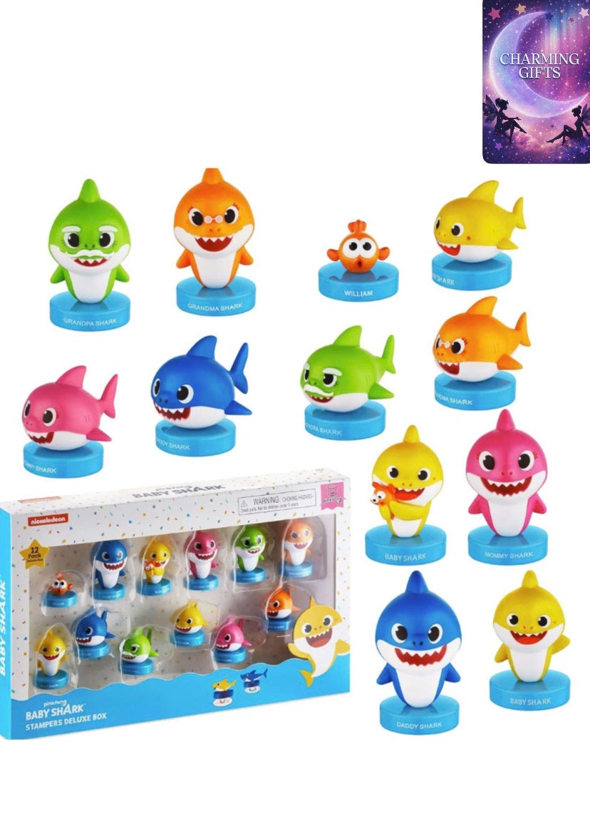 Baby Shark Stampers Deluxe Box Of 12