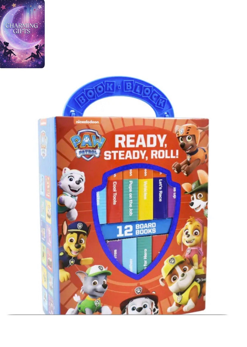 Paw Patrol My First Library Ready, Set, Roll! by PI Kids - Ages 0-5 - Board Book