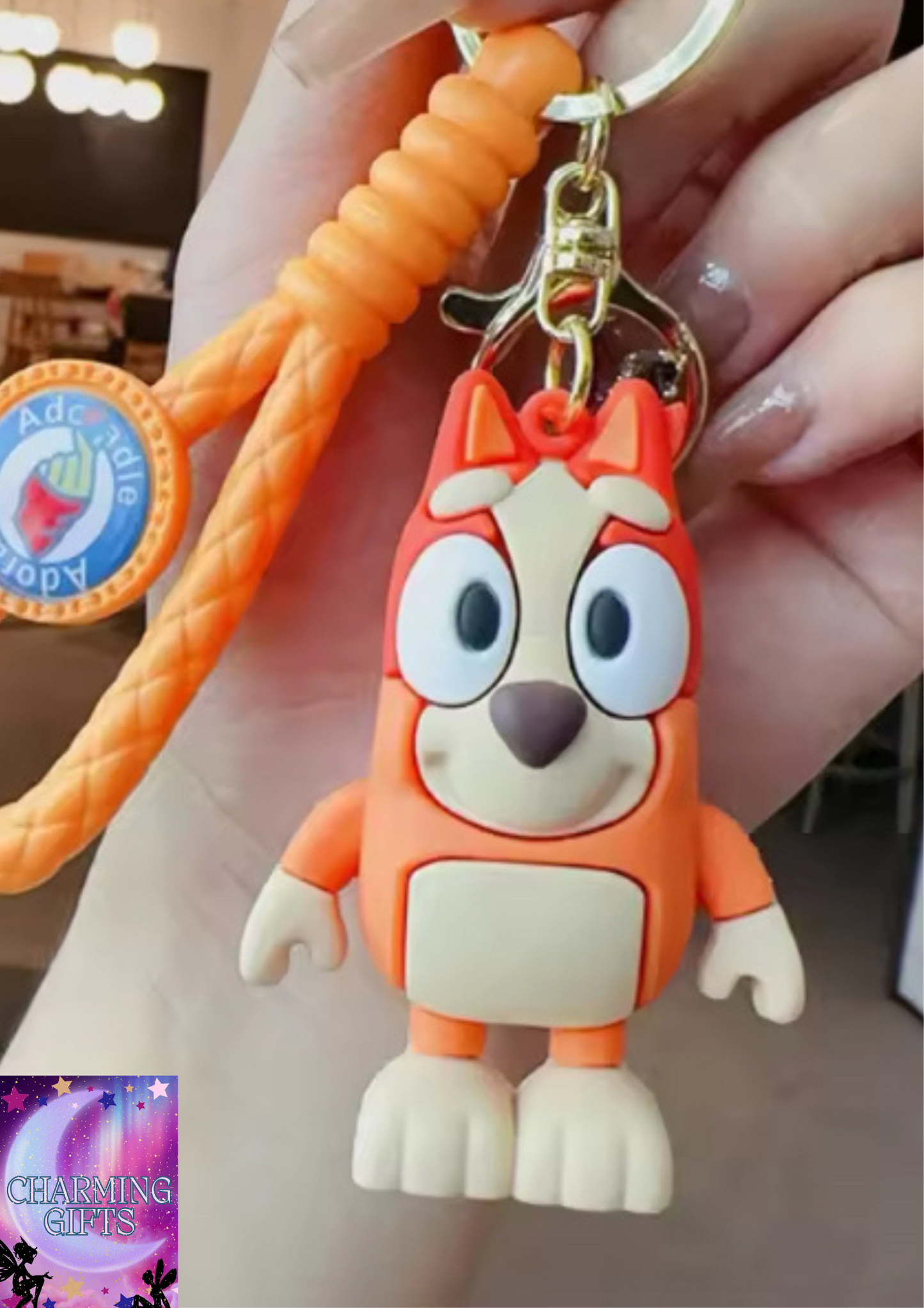 The New Bluey Family Doll Key Chain Car Bag Key Pendant Accessories Store