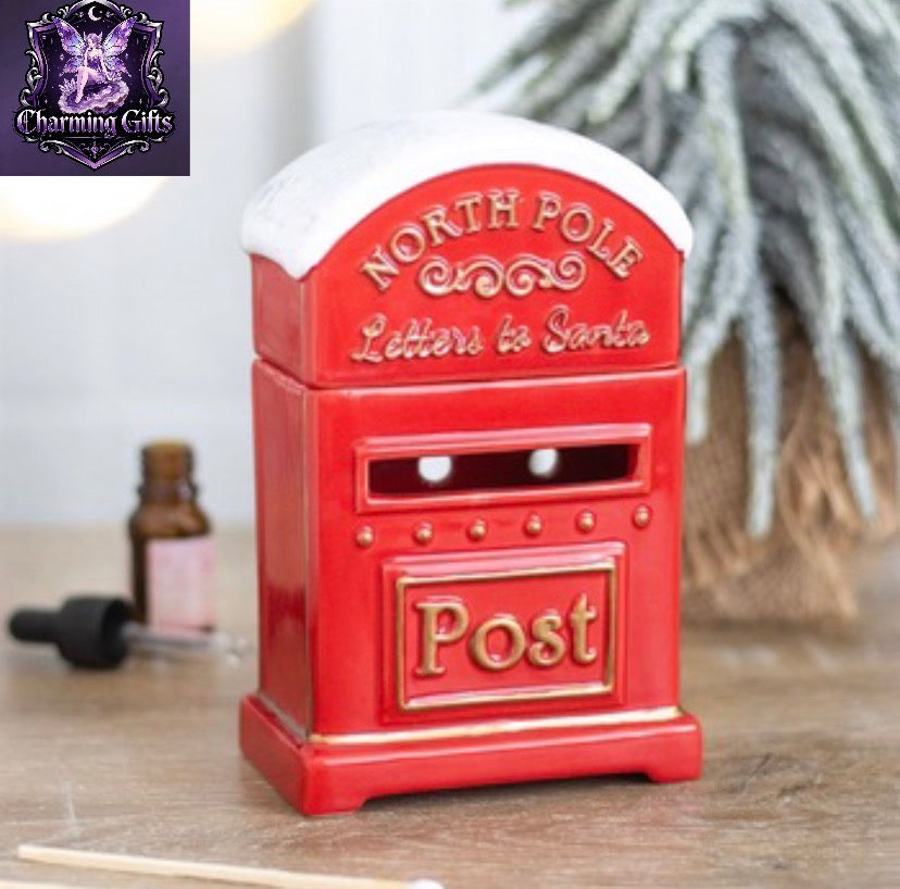 Letters to Santa Christmas Post Box Oil Burner