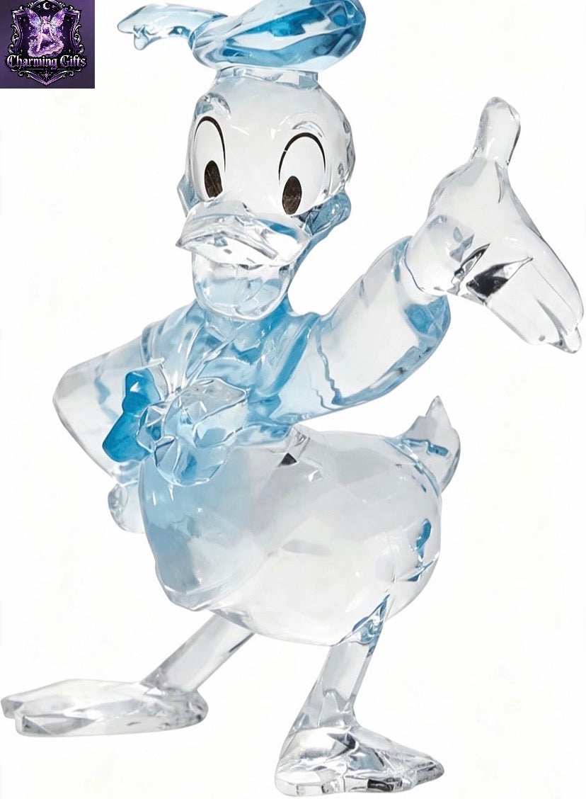 Official Disney Licensed Donald Duck Facet Crystal Figurine