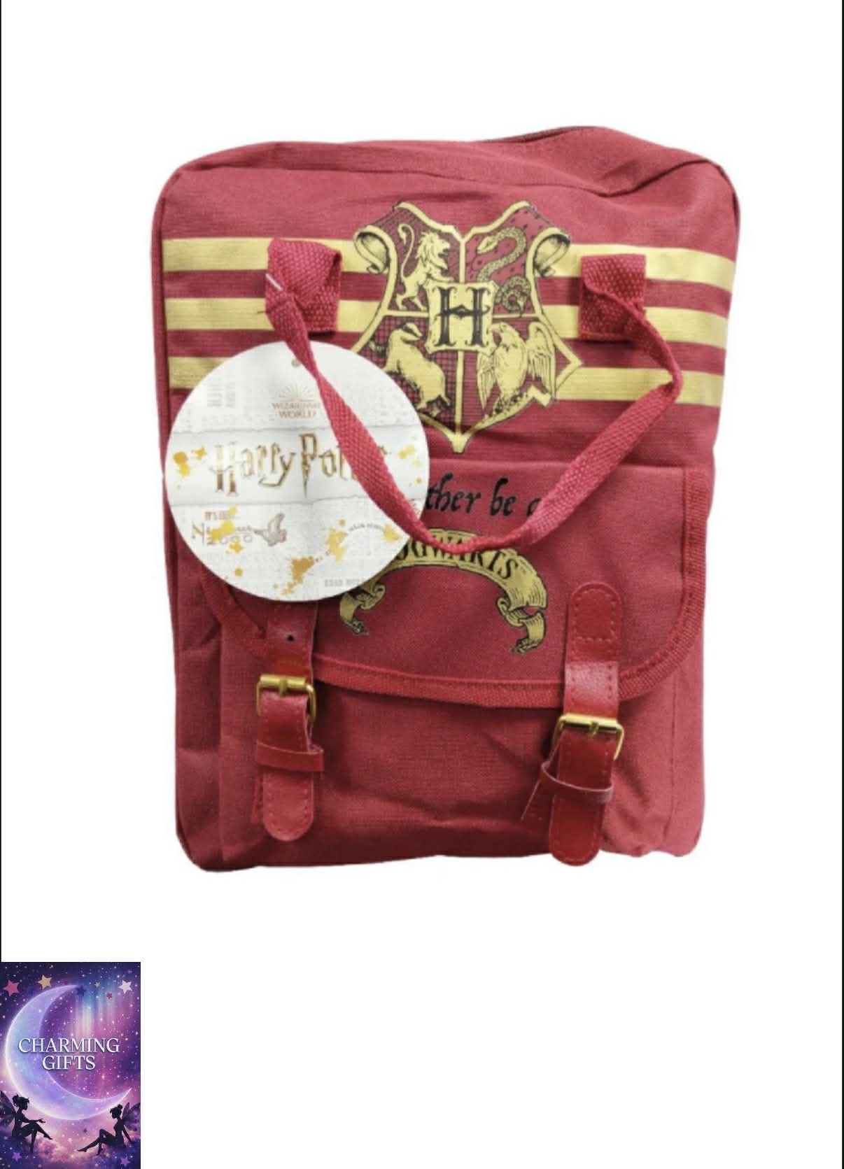 Harry Potter 'Rather Be At Hogwarts' Children's Backpack - Red