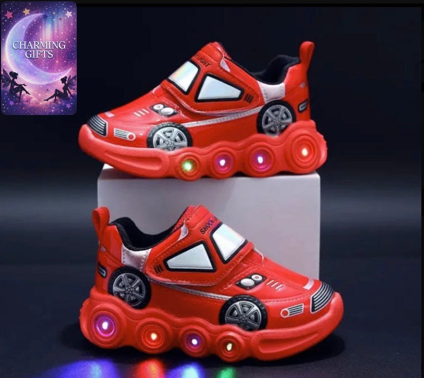 ' Fashion Light-Up Shoes, Outdoor Sports Sneakers for and, Unisex Casual College Style Light-Up Shoes