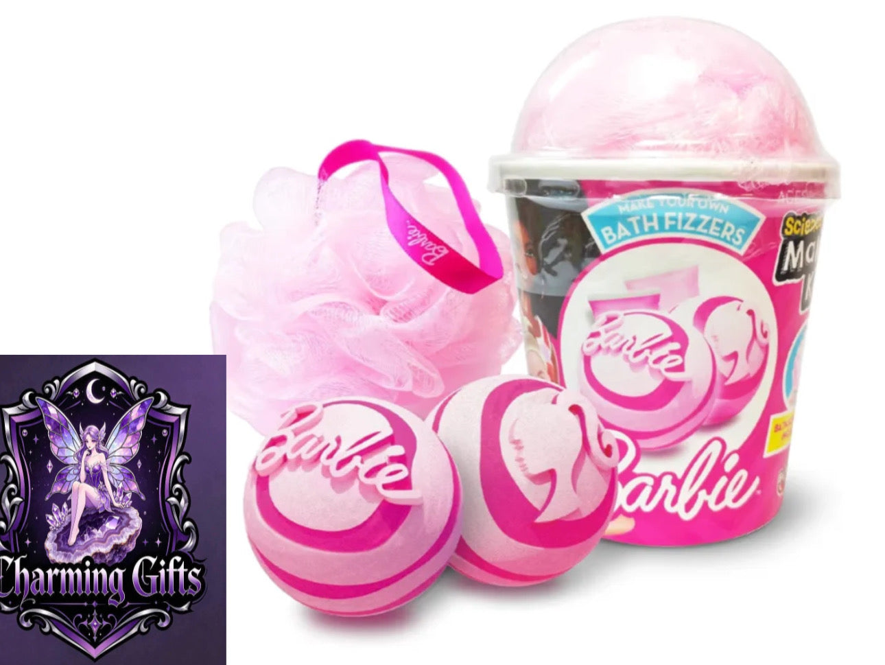 Barbie Bath Fizzers – Make Your Own Scented Bath Bombs