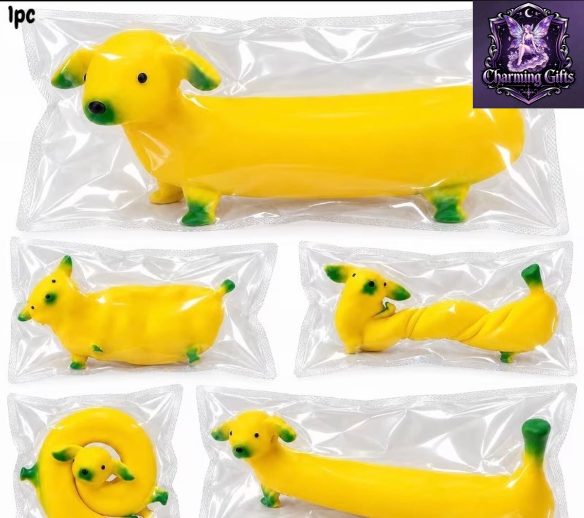 🐶✨ STRETCHY SAUSAGE DOG FIDGET TOY ✨🐶
