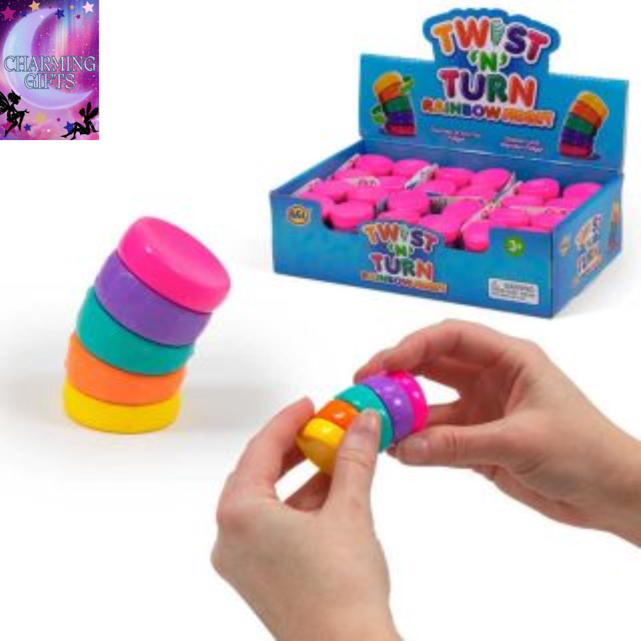 Twist And Turn Rainbow Fidget