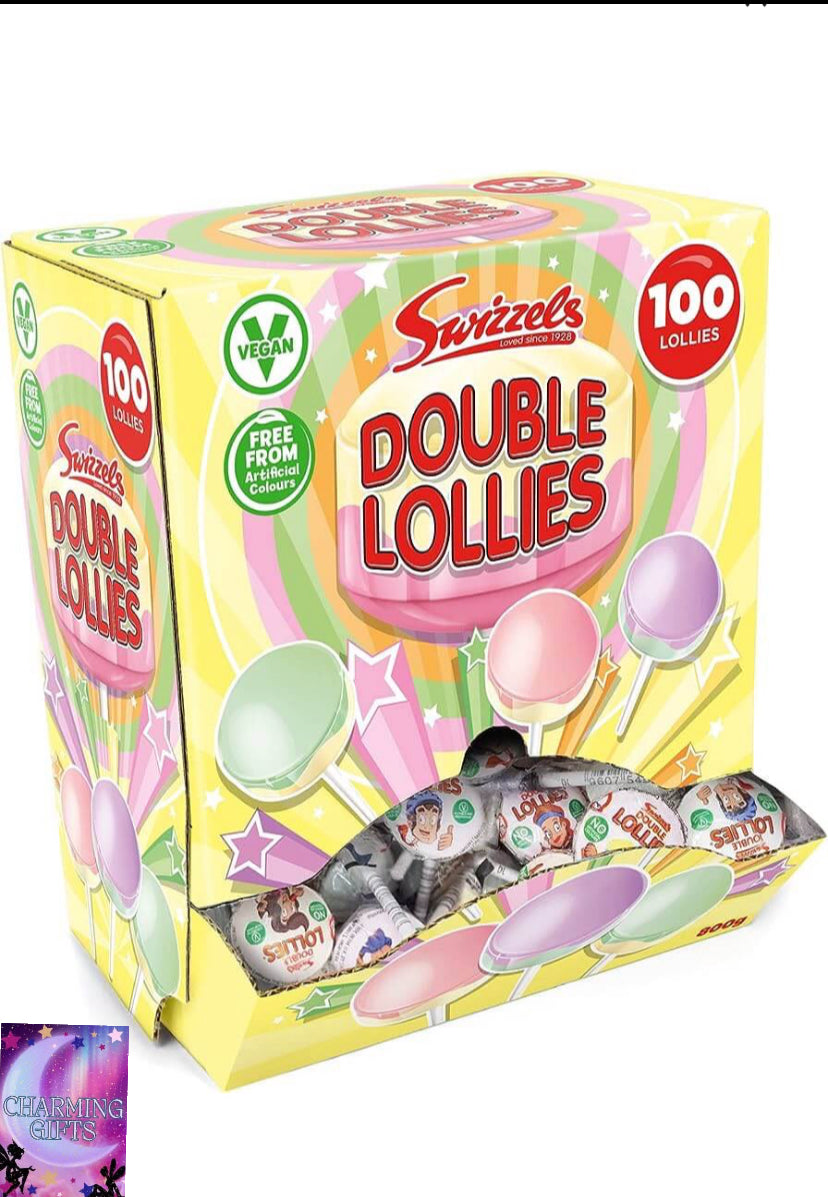 100 x Swizzels Double Lollies