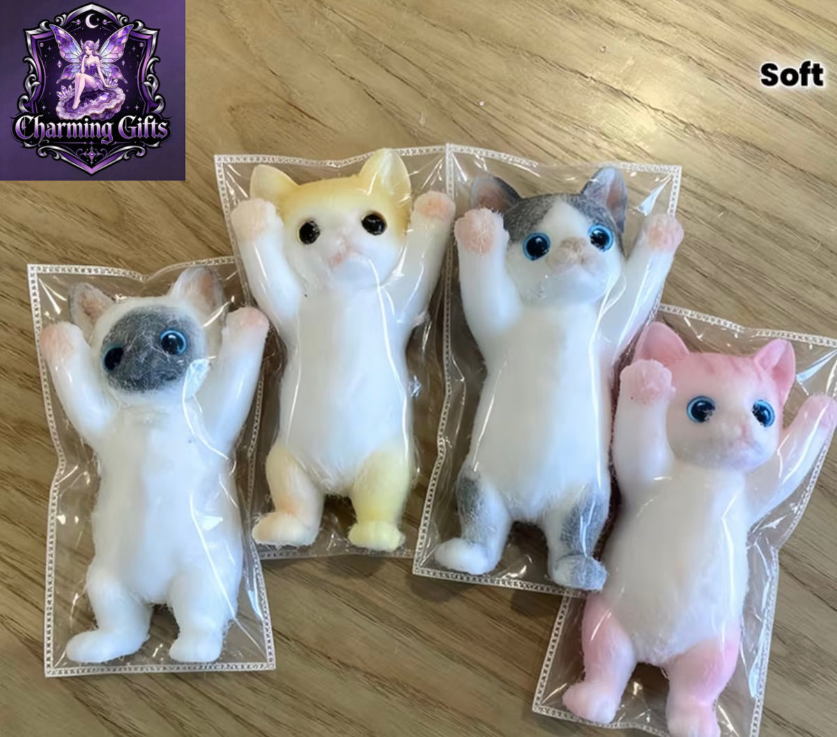 🐱✨ STRETCHY LITTLE KITTEN SQUISHY TOYS ✨🐱