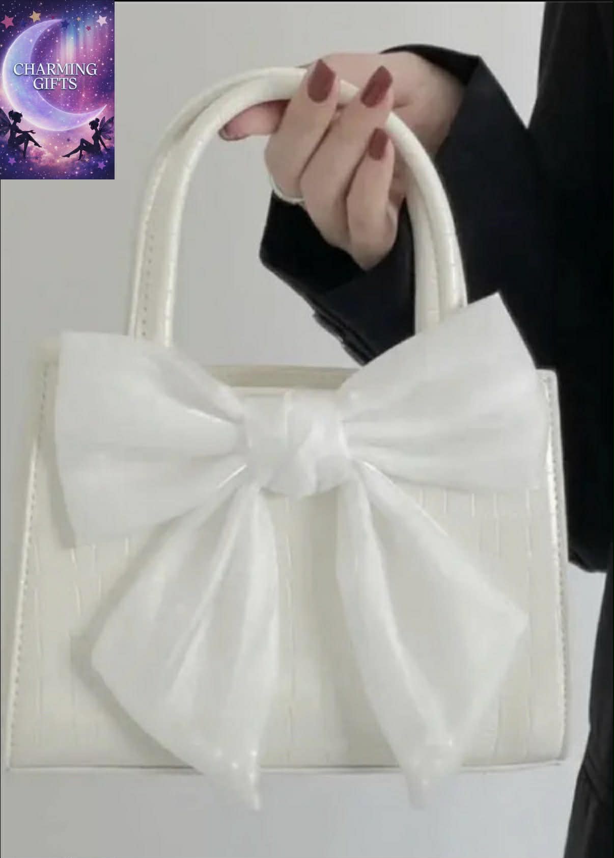 Fashion Women's Clutch Purse Handbags Summer Pink Bowknot Female Underarm Bags Sweet Girl's Small Square Shoulder Messenger Bag