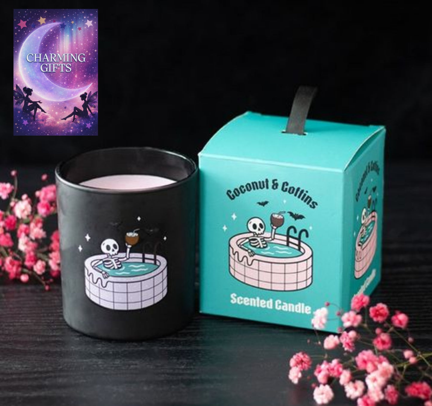 Coconut & Coffins Scented Candle