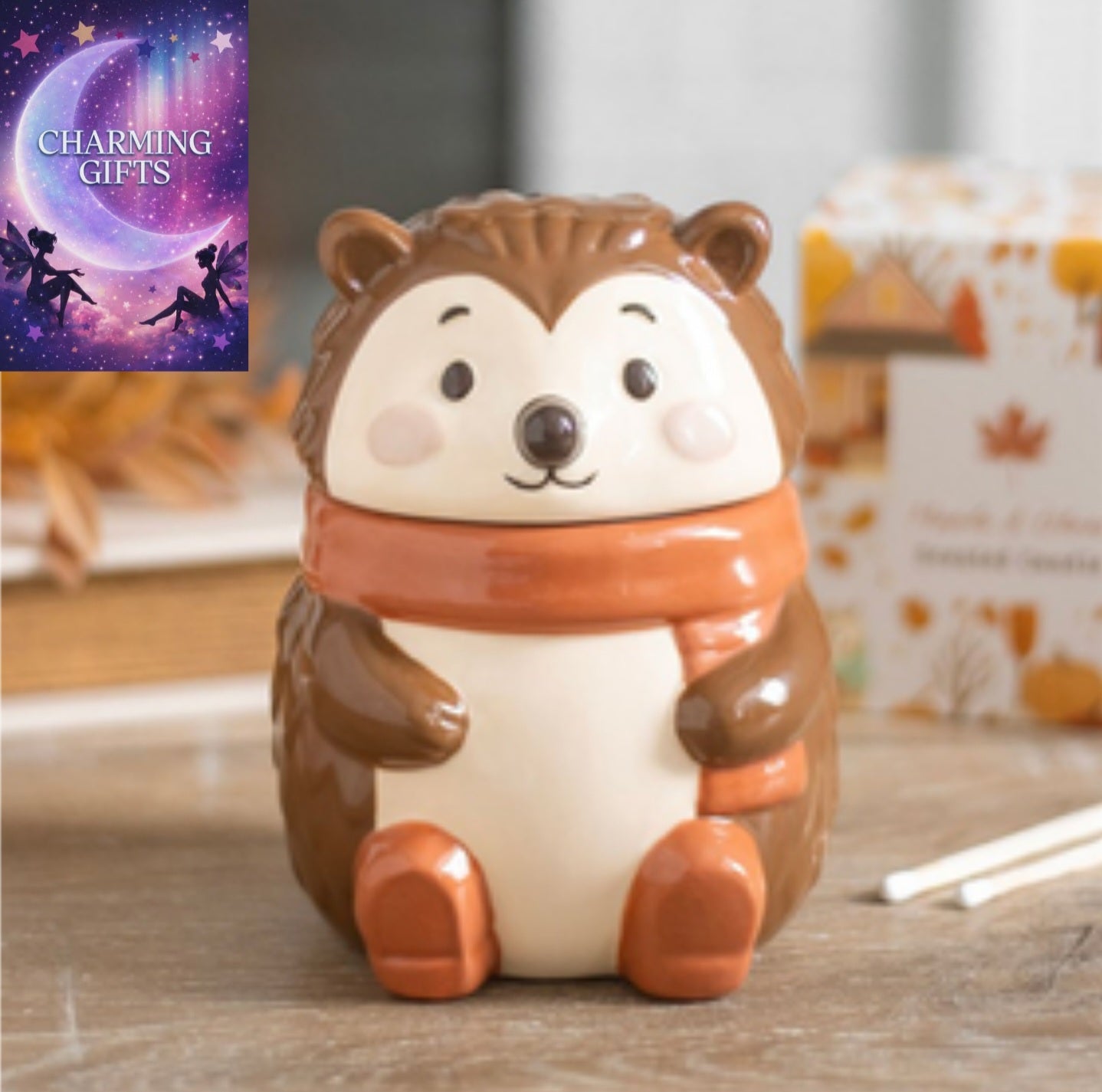 Hazel Hedgehog Oil Burner