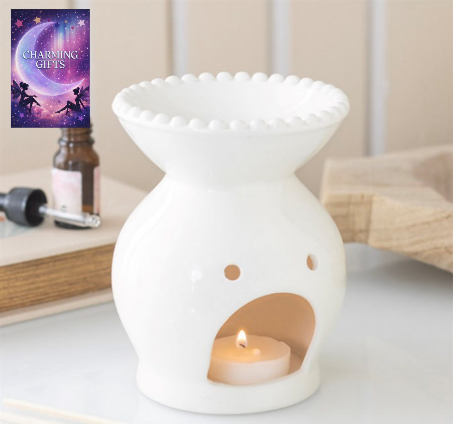 Beaded Rim Oil Burner
