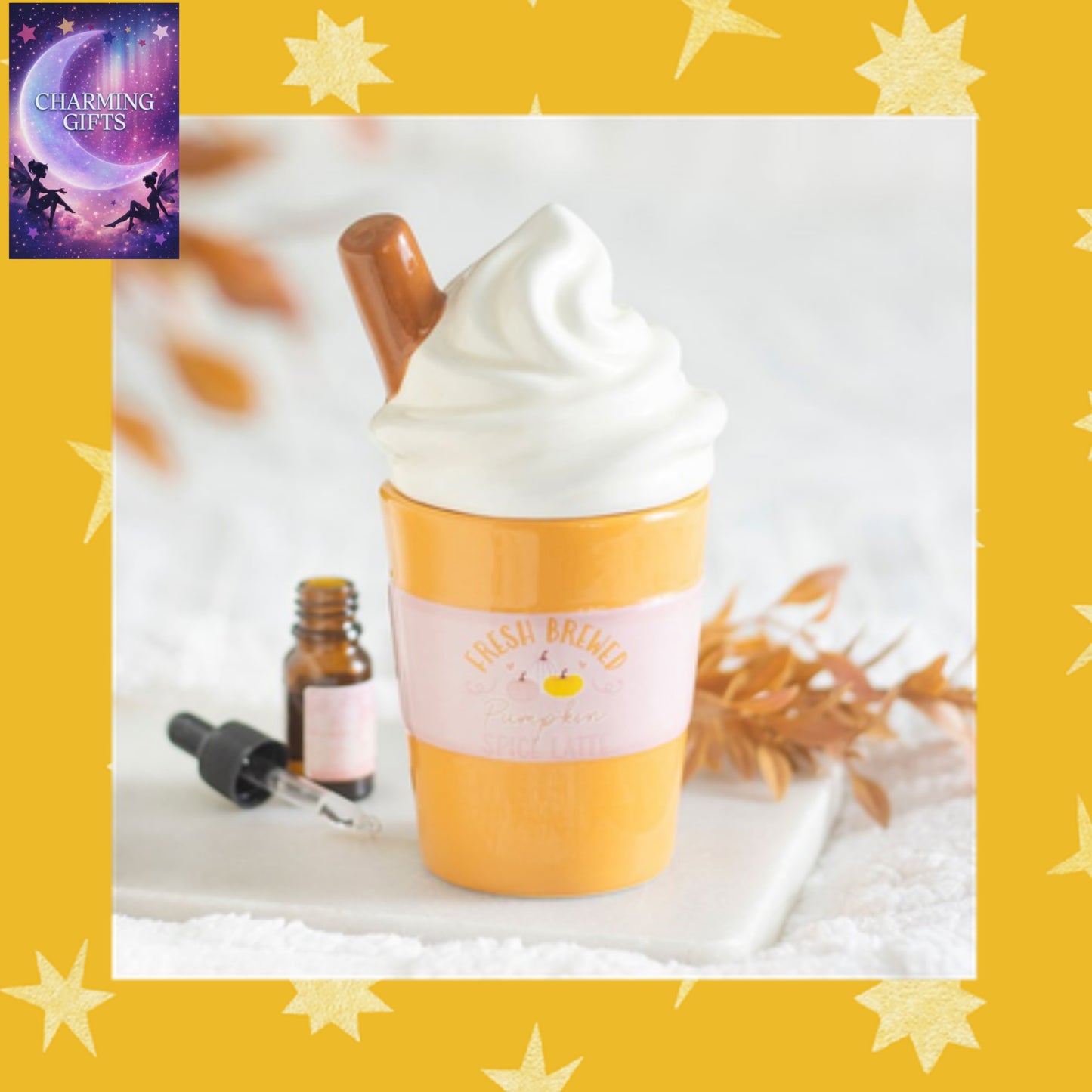 Pumpkin Spice Latte Oil Burner and Wax Warmer