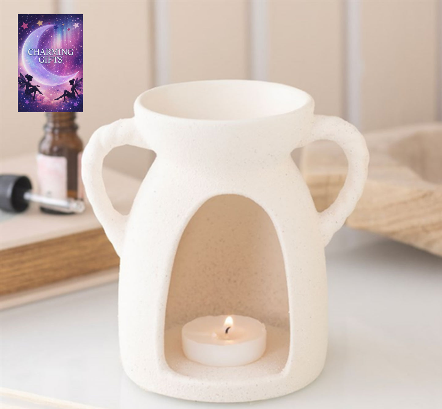 Rope Handle Oil Burner and Wax Warmer