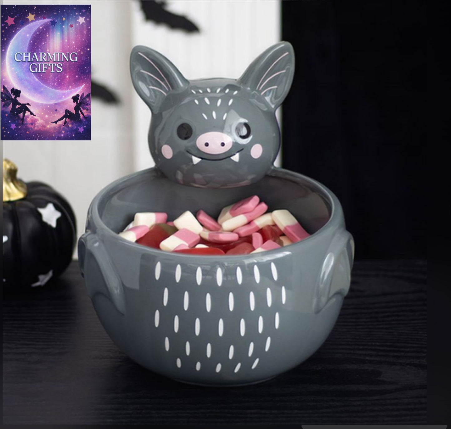Cute Bat Bowl