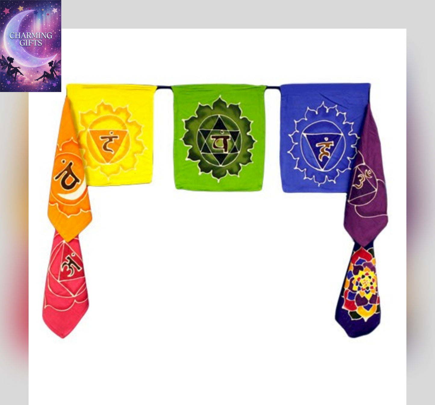 Seven Flags - Chakra 7x(32x23cm)