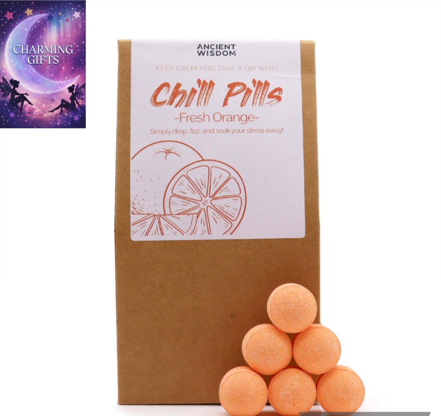 Chill Pills Gift Pack 350g - Fresh Orange