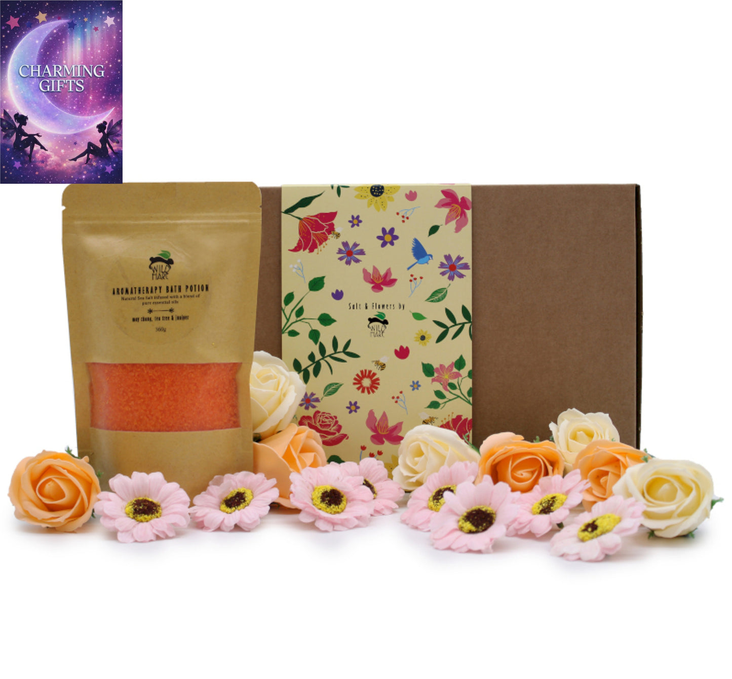 Wild Hare Salt & Flowers Set- Total Detox