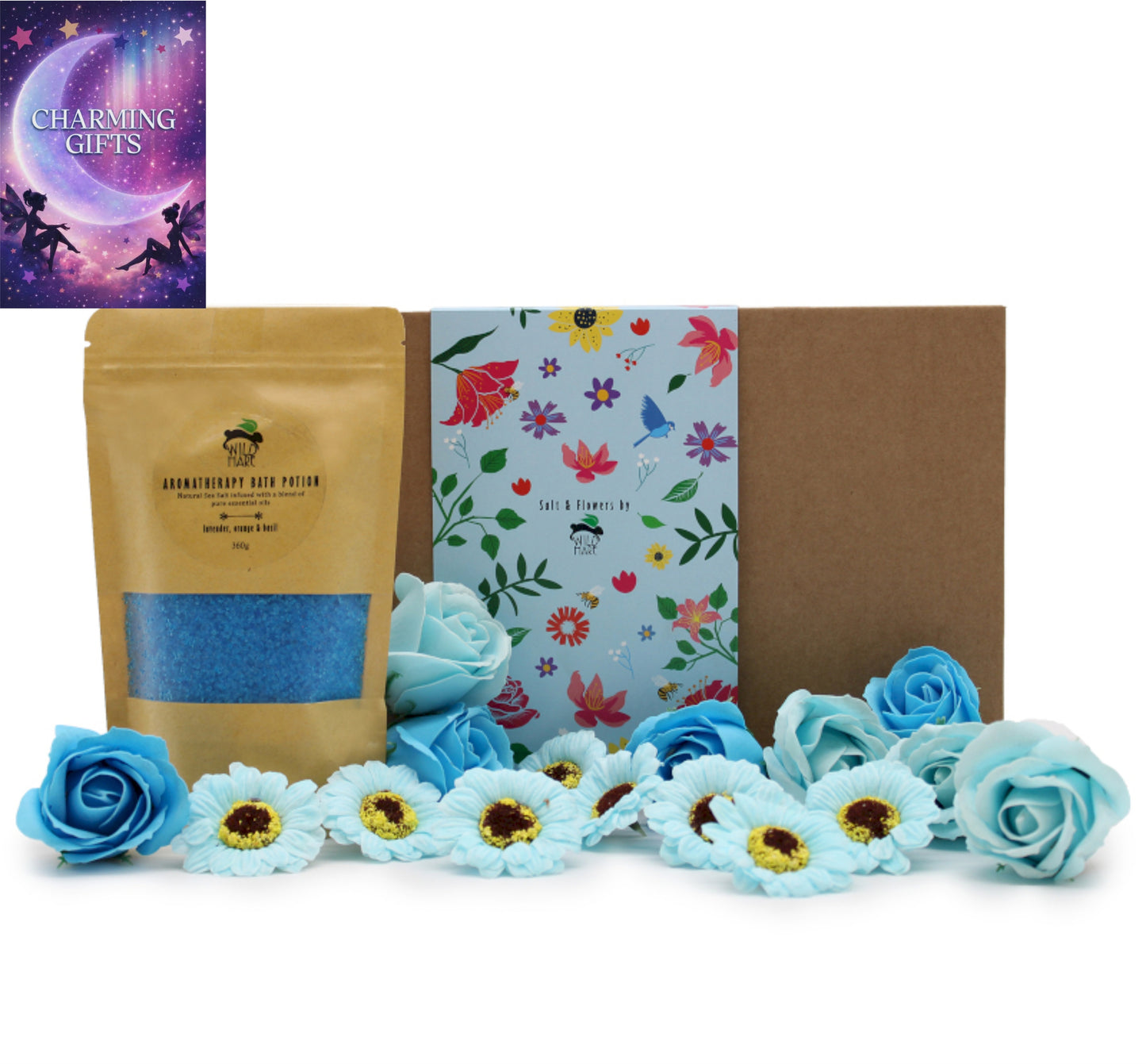 Wild Hare Salt & Flowers Set - Total Unwind