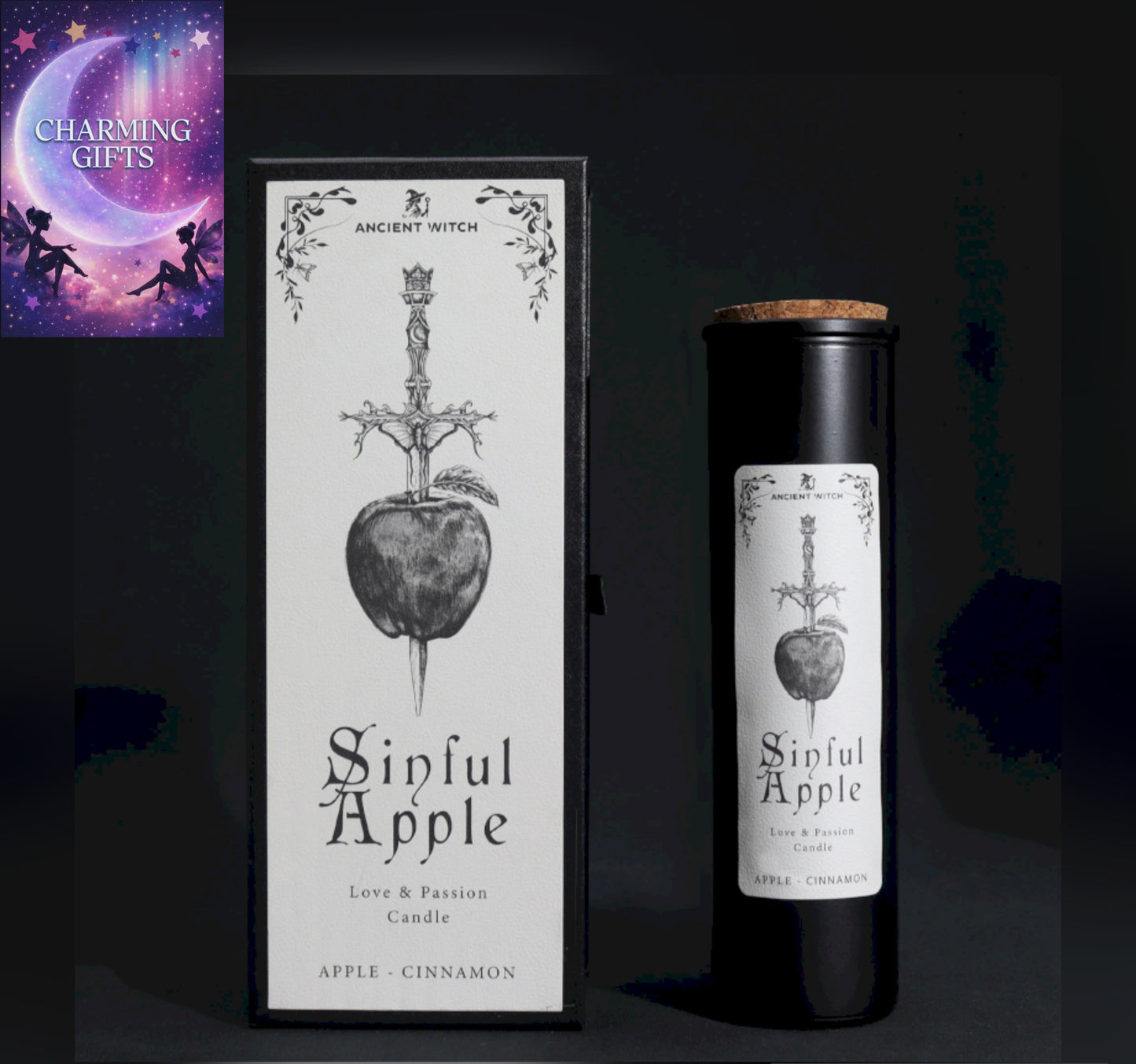 Ancient Witch Ritual Candles - Sinful Apple