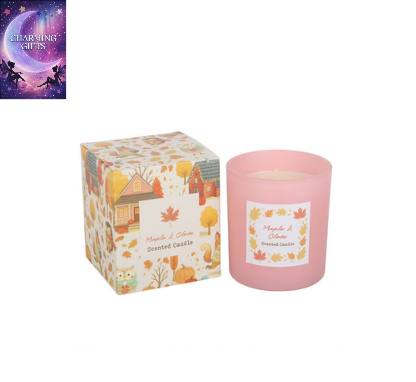 Maple & Clove Scented Candle