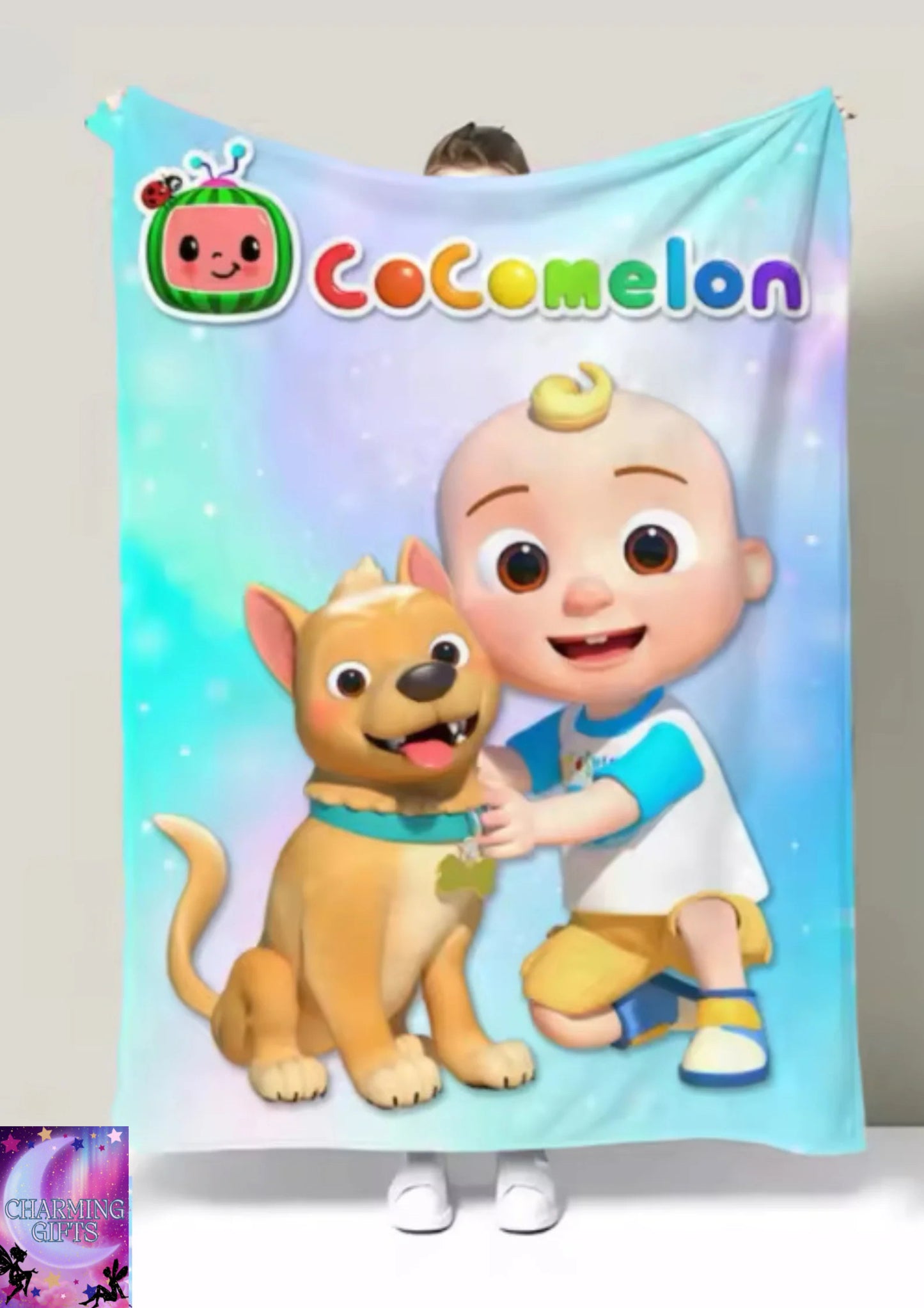 C-Coco Mellon Throw Blanket for Sofa Luxury Bedding Custom Blankets for Adults Knee Blanket Oversized size 100x125cm