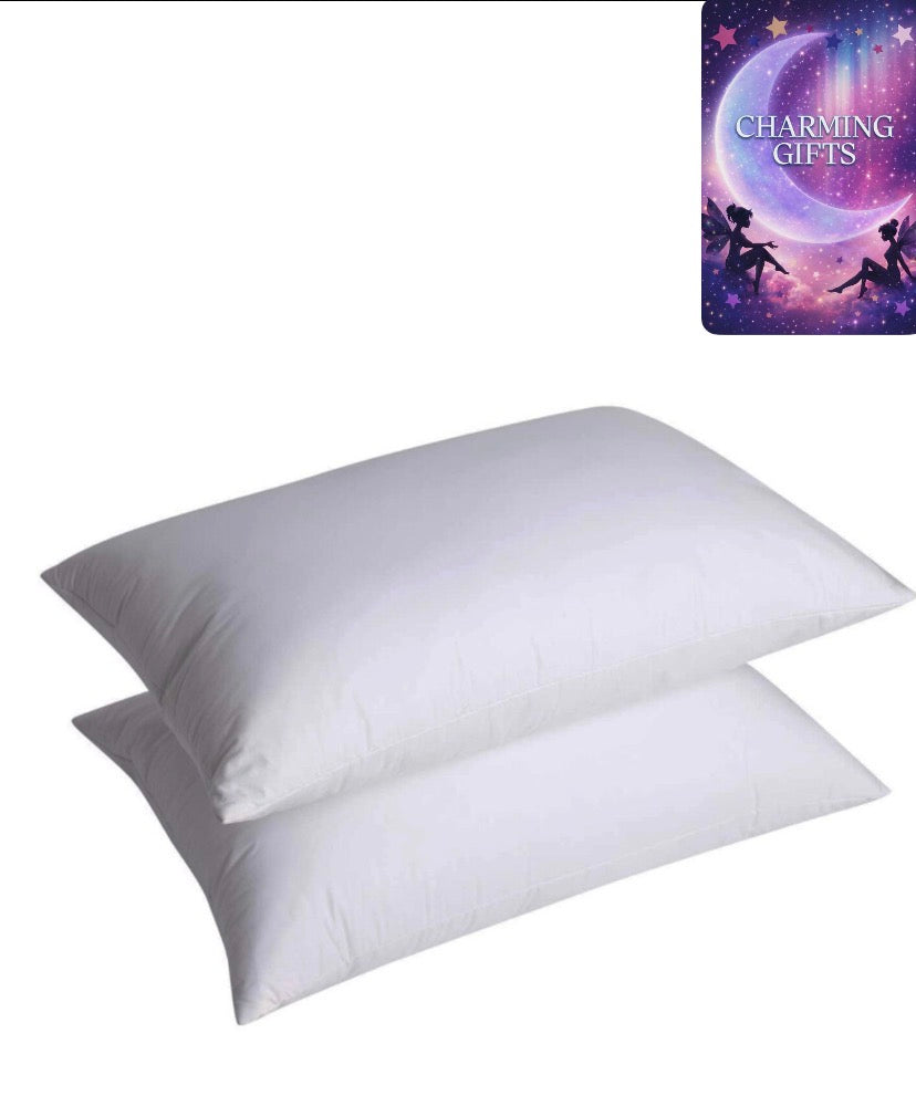 Luxury Hotel Quality Pillows Bounce Back Neck Head Shoulder Support Bed Pillows