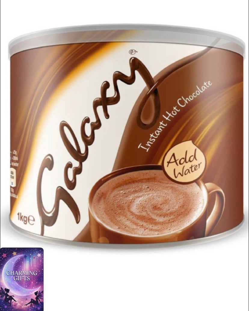 Galaxy Instant Hot Chocolate Drink Powder 1kg Tin