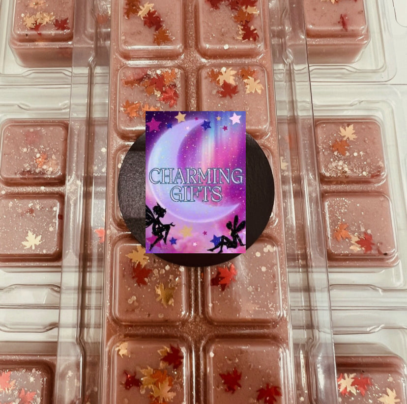 🍂Wax Melts Snap Bar AUTUMN LEAVES Gift High Fragranced Tart Home Decor Scented