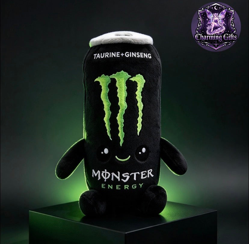 ⚡ Monster Energy Can Plushies — Your Favourite Drink, Now Huggable! ⚡