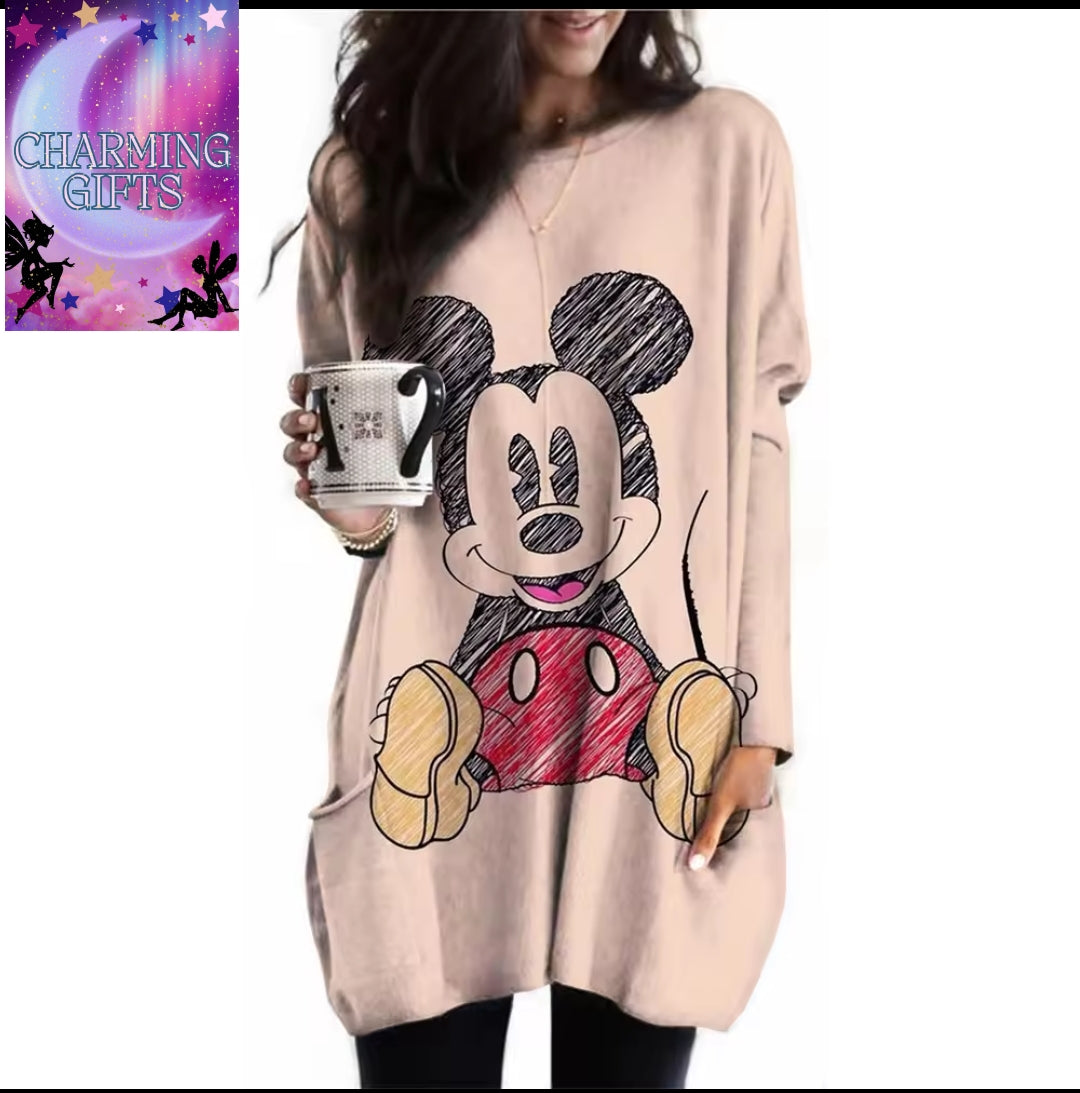 Micky mouse long jumpers with pockets