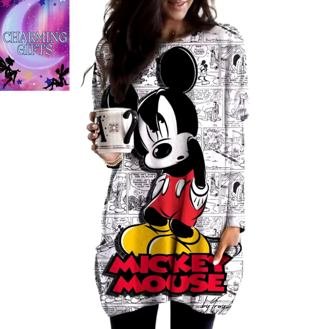 Micky mouse jumpers with pockets