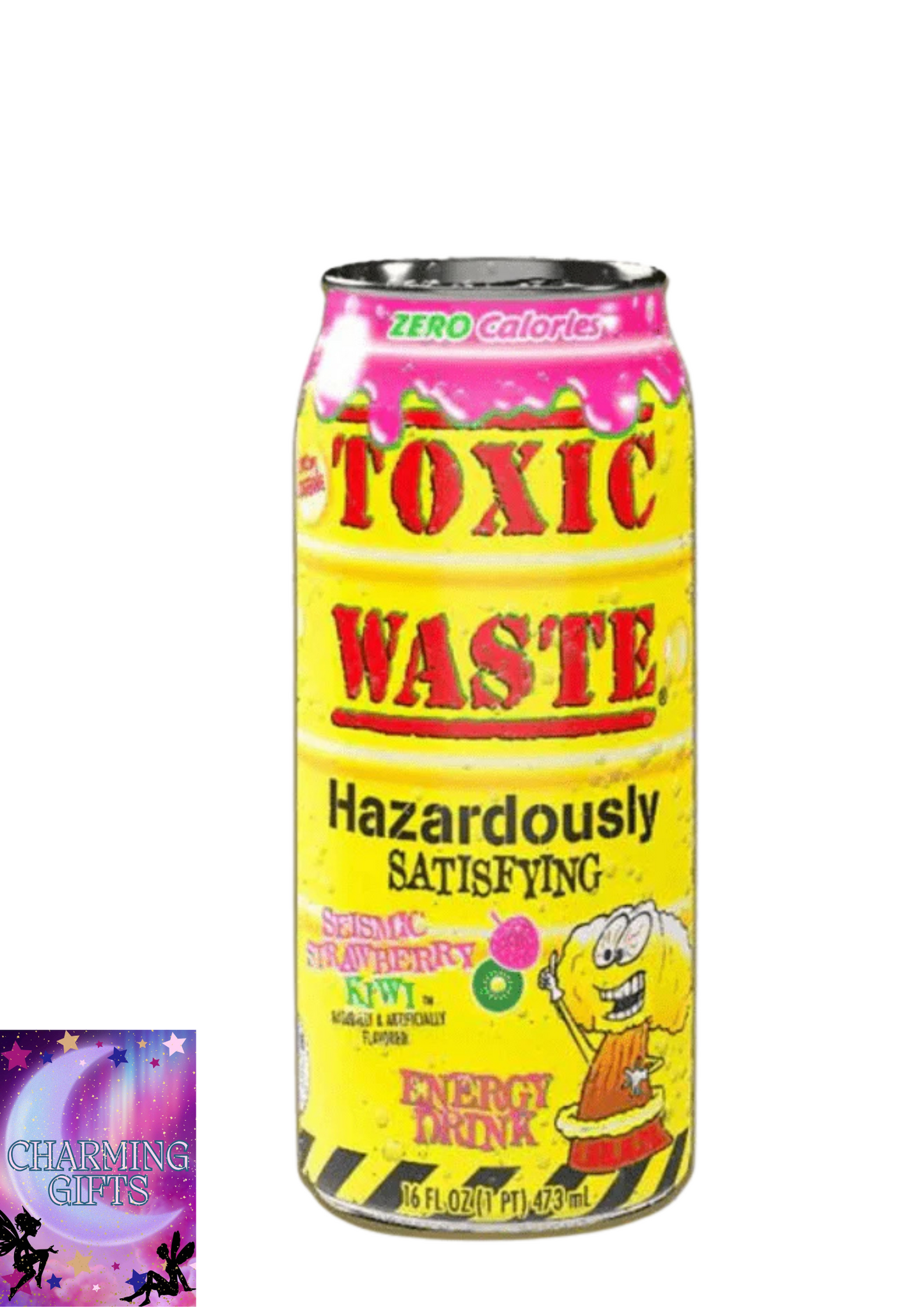 Toxic Waste Energy Drink Can Strawberry Kiwi (473ml)
