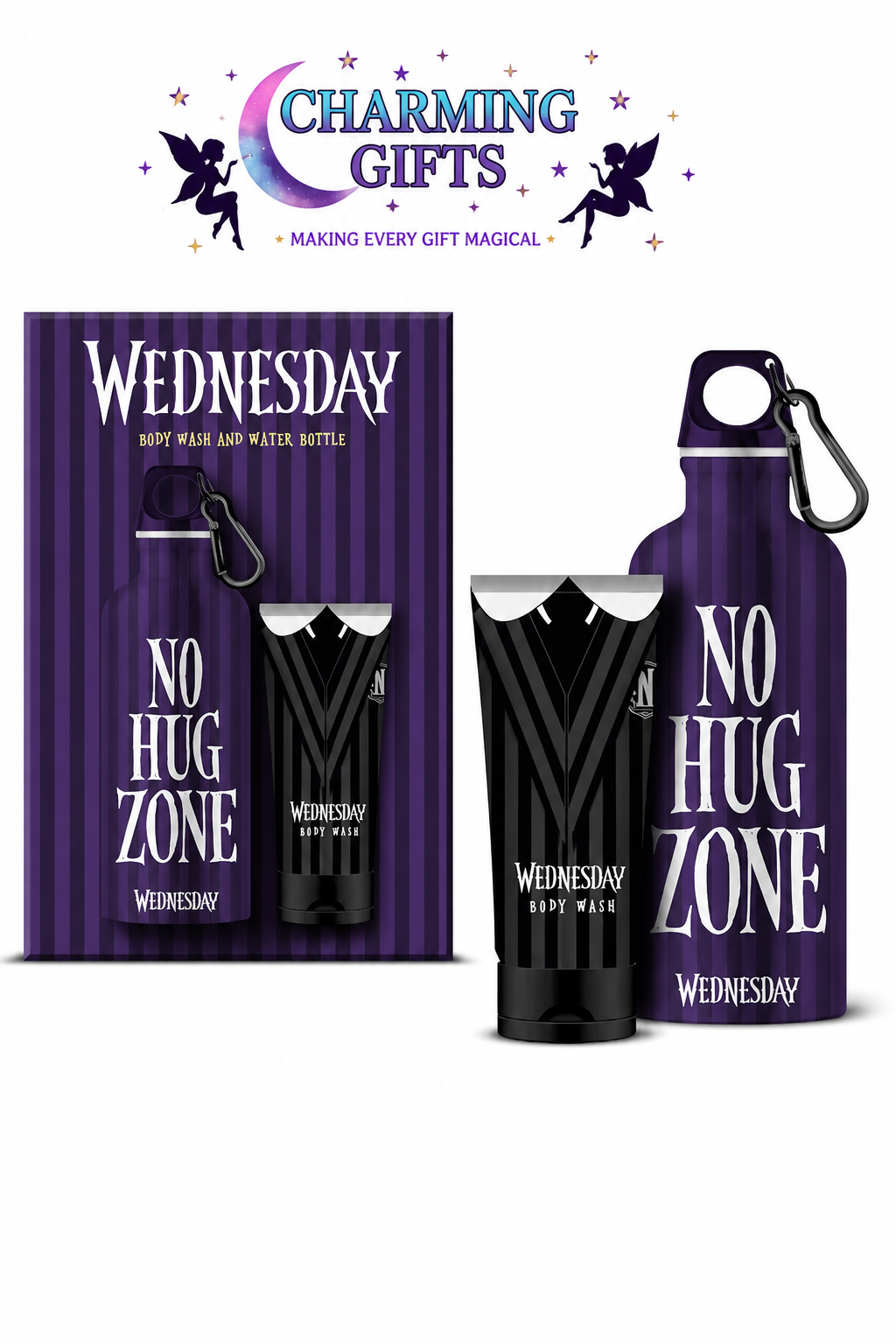 Body Wash 150ml and Water Bottle