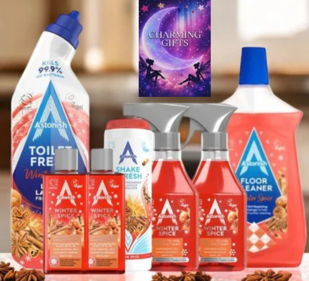 Astonish Winter Spice Cleaning Bundle 7 Piece