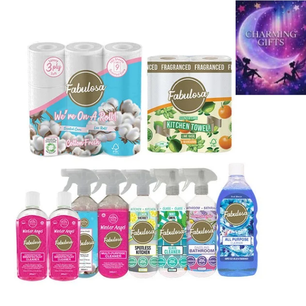 Fabulosa Ultimate Fragranced General Household Cleaning Scented Mega Bundle