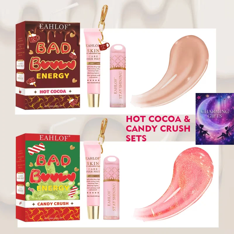 2pcs Lip Mask Lip Oil Set