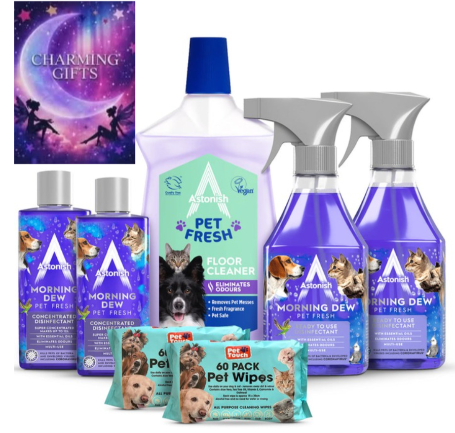 Astonish Morning Dew Pet Fresh Cleaning Bundle 7 Piece
