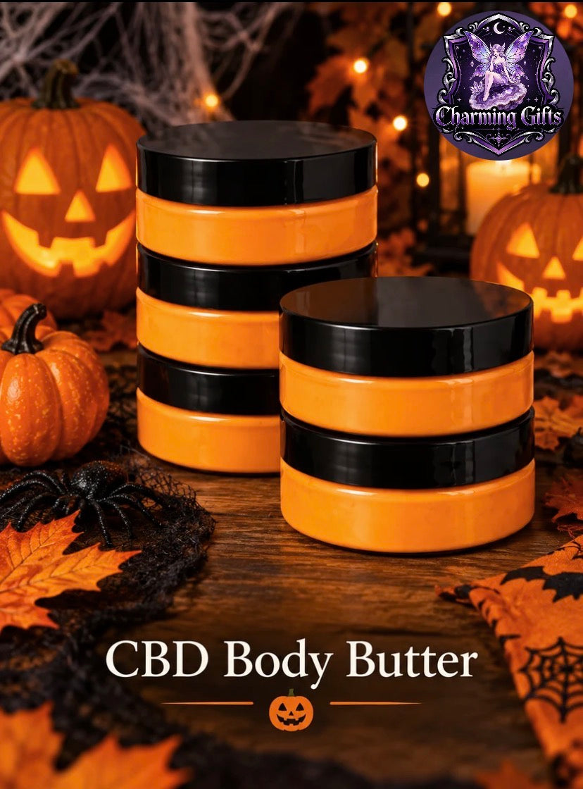 🎃 PUMPKIN SPICE & EVERYTHING NICE — CBD BODY BUTTER 🎃✨