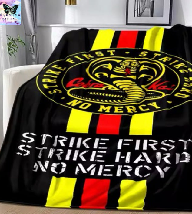 TV Karate Cobra Kai Amanda Soft Plush Blanket,Flannel Blanket Throw Blanket for Living Room Bedroom Bed Sofa Picnic Cover Kids 100x150cm