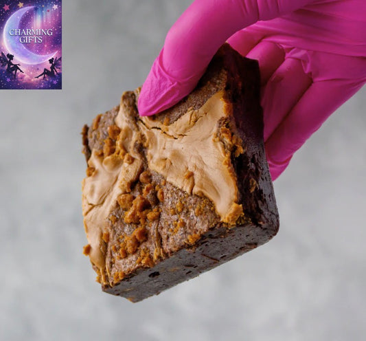 Brownie Slab with Biscoff