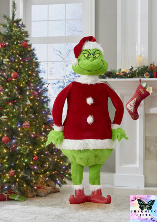 The Lifelike Animated Grinch Christmas Ornament Home Decoration Xmas Tree Decor