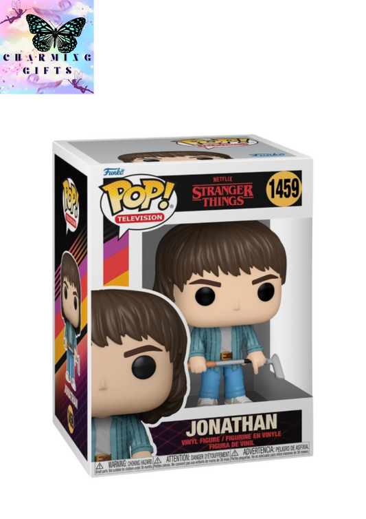 Funko POP! TV: Stranger Things - Jonathan Byers With Golf Club - Collectable Vin