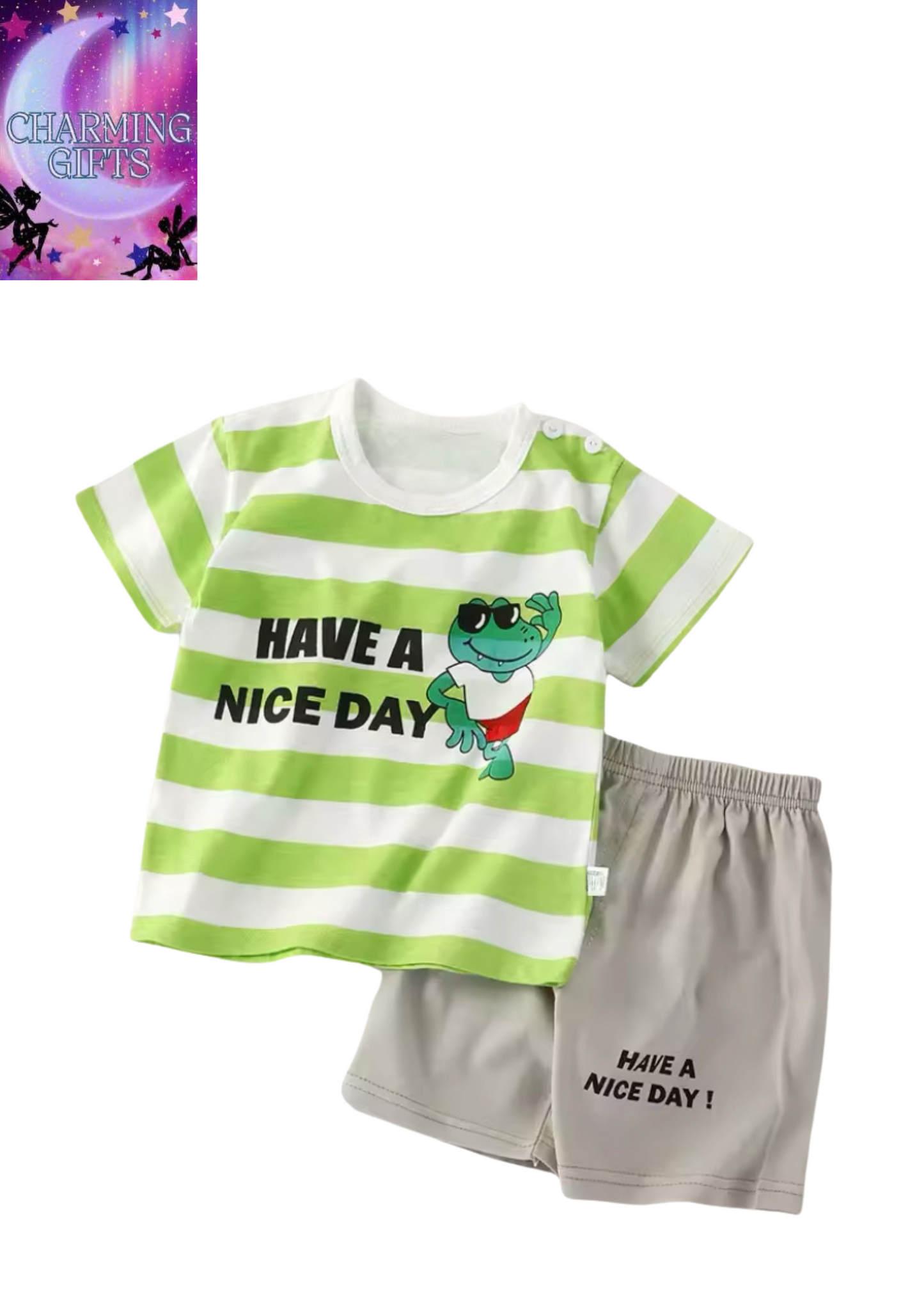Summer Baby Boy clothes Short sleeve Newborn Baby Clothes Set 2 Pieces Children's Clothes Set leisure Toddler Clothes