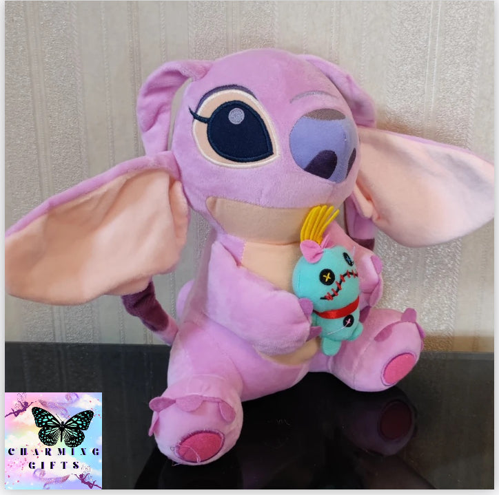 Hot Kawaii Disney Stitch Plush Doll Toys Anime Lilo & Stitch Stuffed Doll Cute Stich Plush Doll Kids Birthday Gift children toy