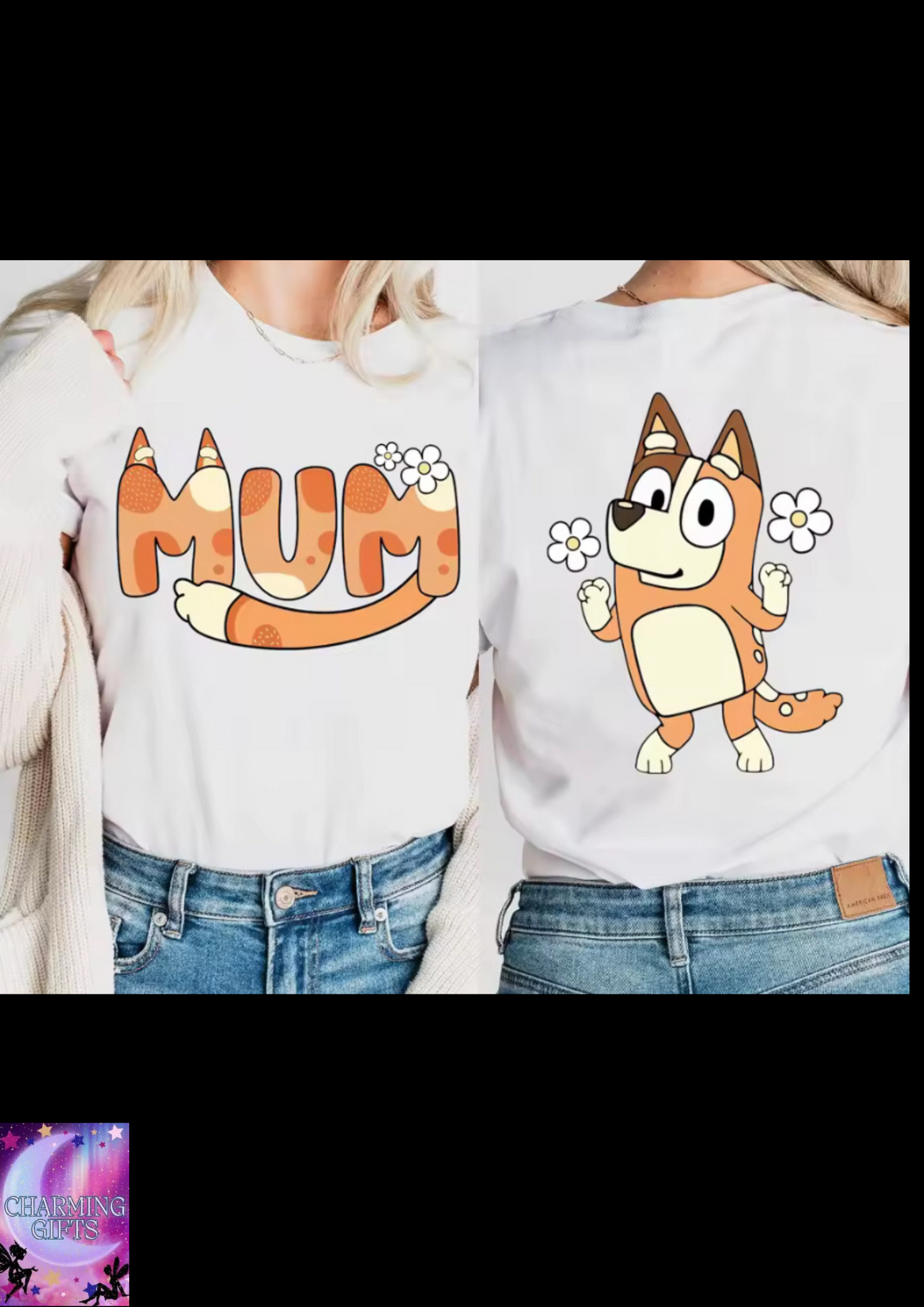 Bluey mum t shirt