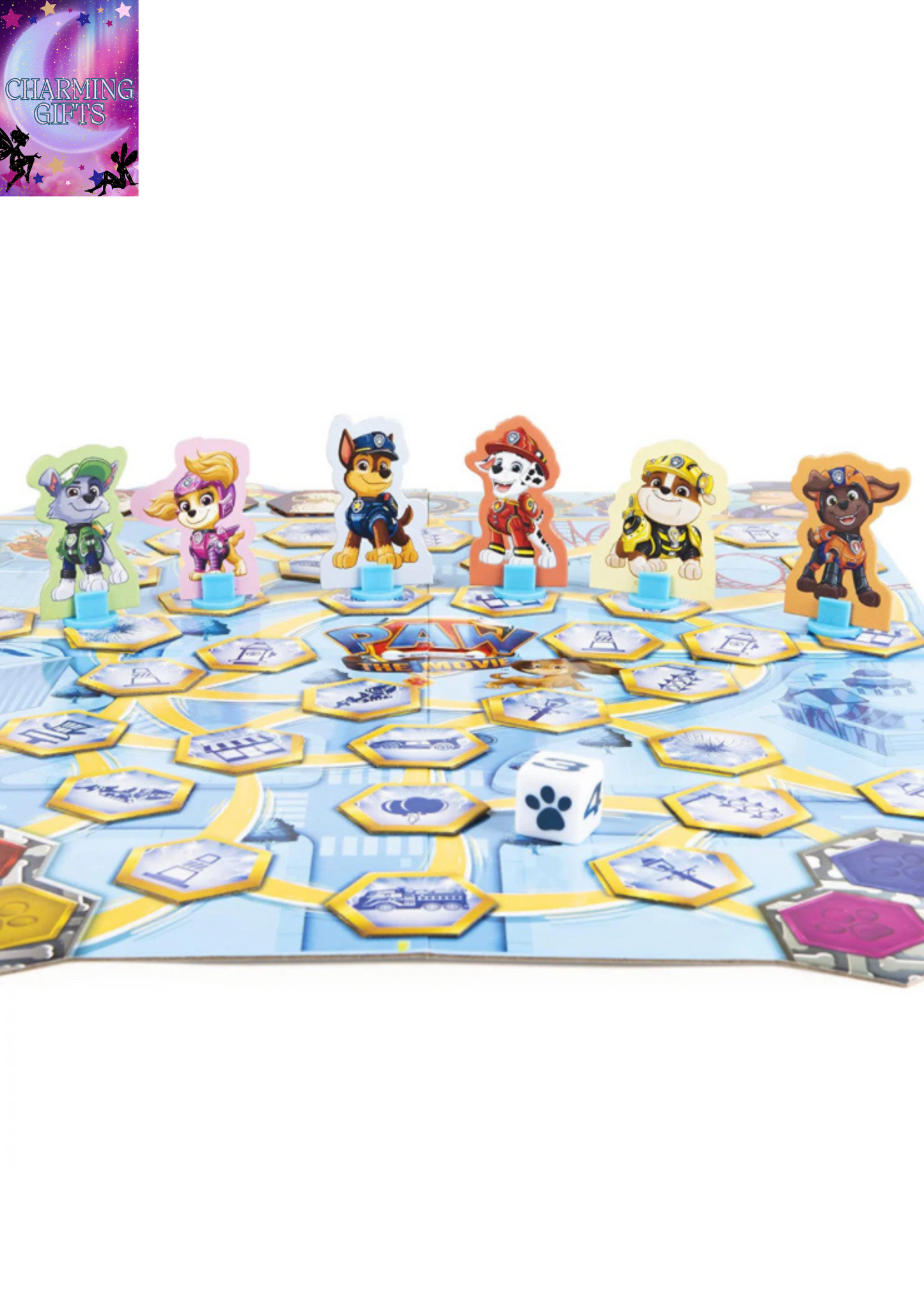 Paw Patrol Movie Adventure City Lookout Game Board Game